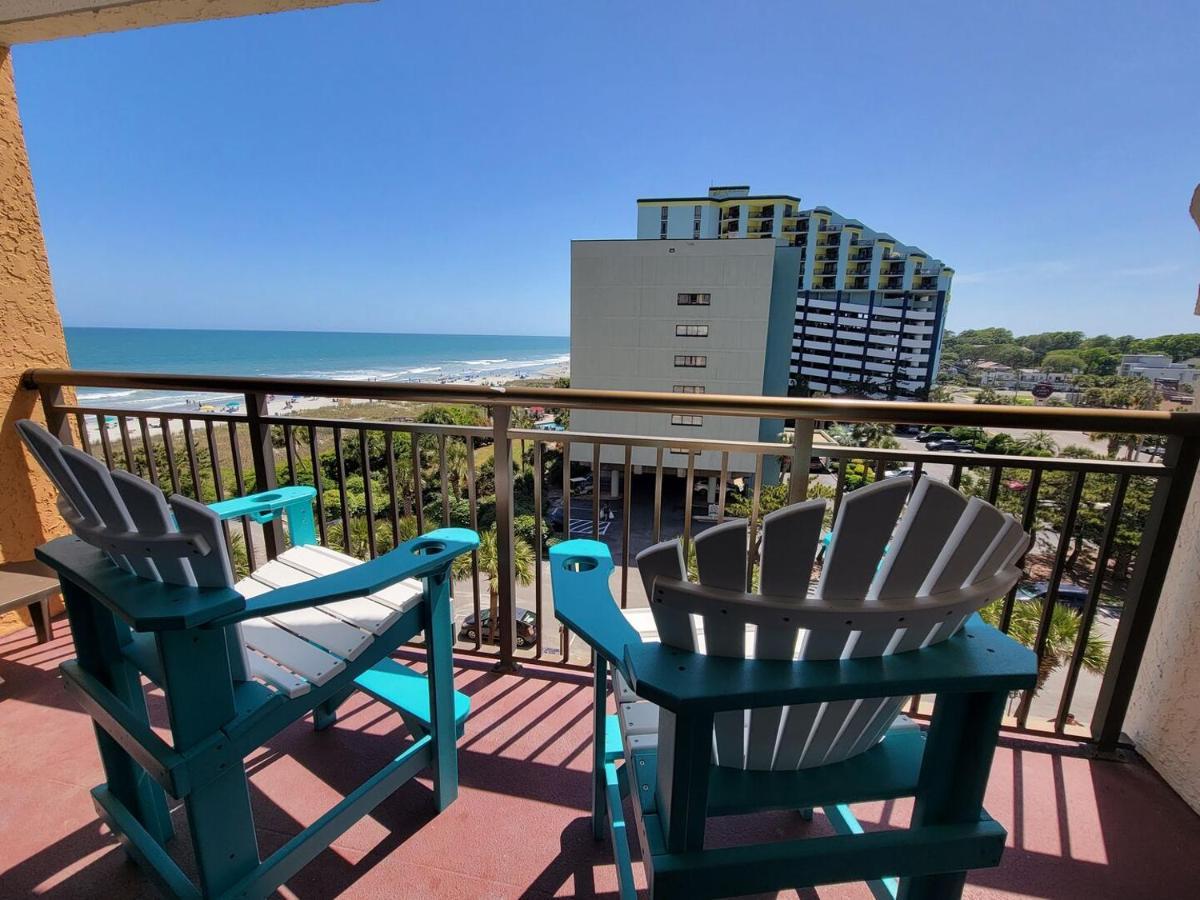 Ocean View King Suite With Modern Decor And Accents - Caravelle Resort 605 Sleeps 4 Guests Миртл-Бич Экстерьер фото